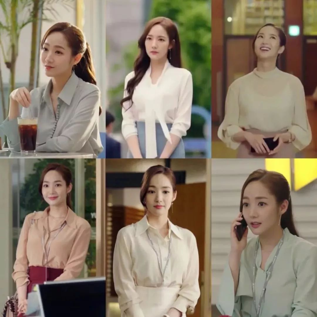 金秘书为何这么迷人?还不是因为漂亮又会穿!