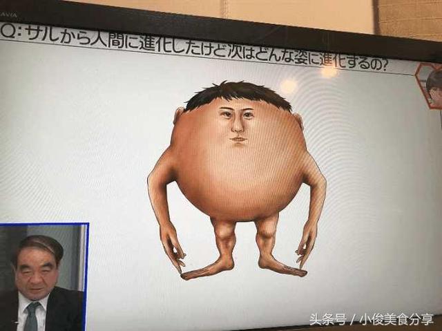 奇葩的日本人,预测人类未来会进化成球形